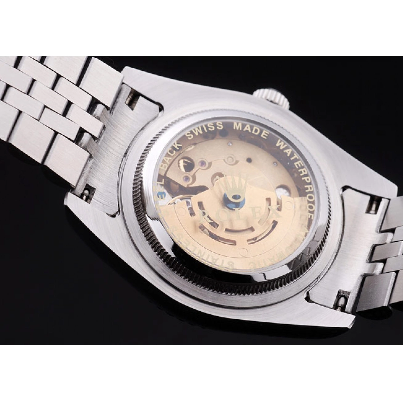 Good copy rolex watches Rolex Black Diamonds Datejust Bezel Ribbed Dial 7456 0516